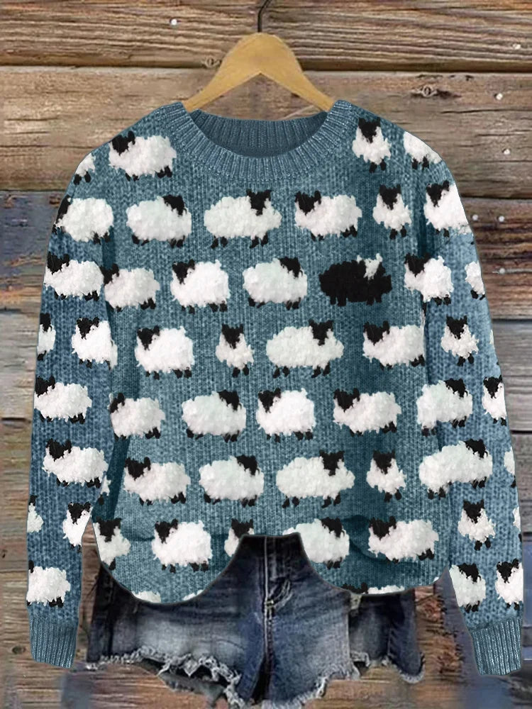 Pull en laine vintage douillet femme – Marta