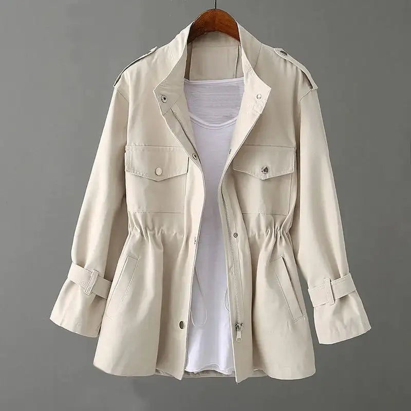 Veste cintrée col montant femme – Helena