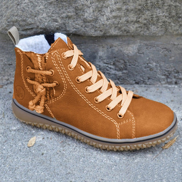Chaussures en cuir vintage élégantes femme – Elvera