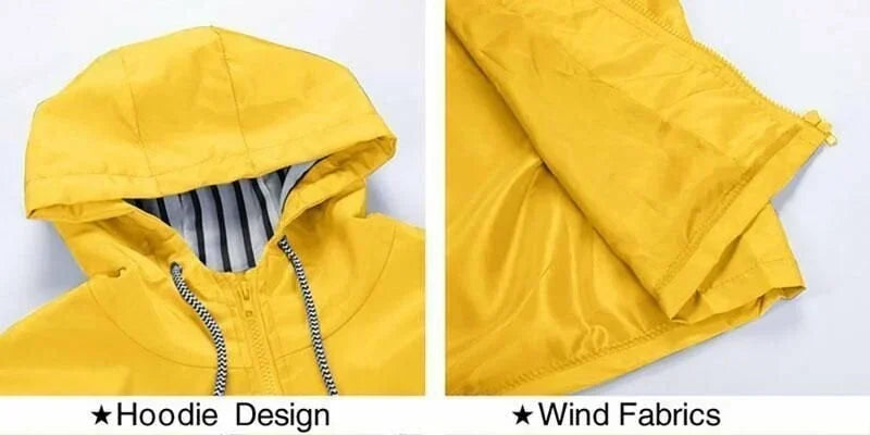 Veste imperméable coupe-vent femme – Natasha