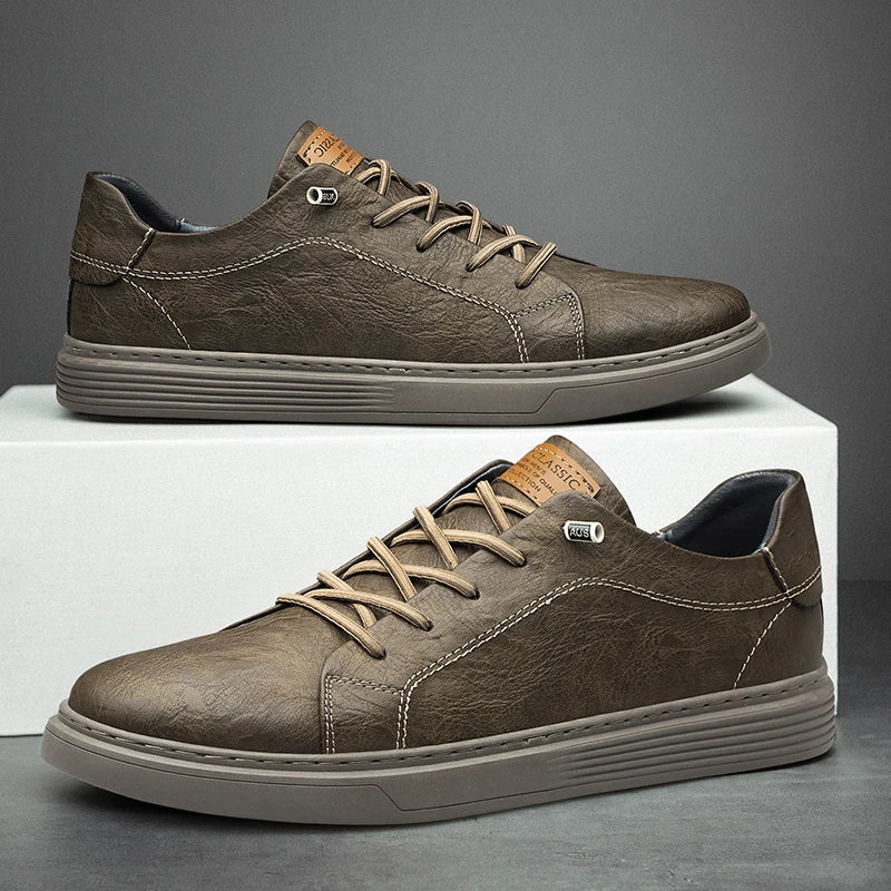 Baskets en cuir Oxford