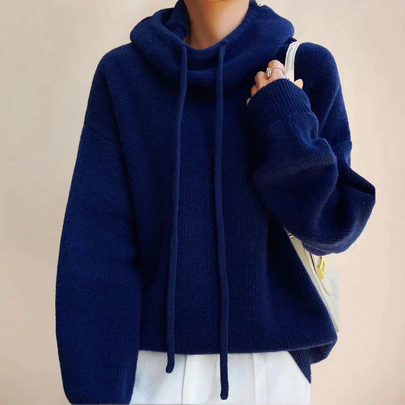 Pull col roulé en laine mérinos femme – L'Amourelle