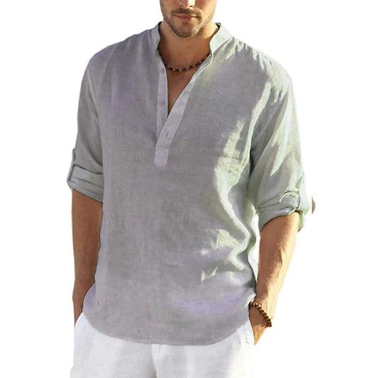 Chemise unie manches longues homme – Hugo