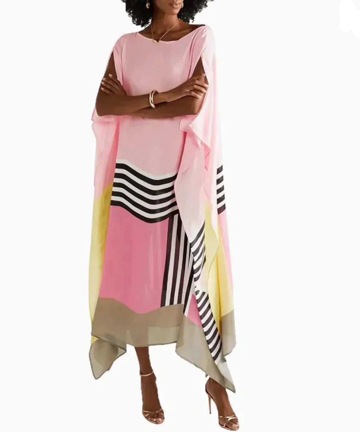 Caftan rayé femme – Anna