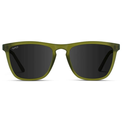 Lunettes de soleil polarisées rectangulaires mixte – Wesley
