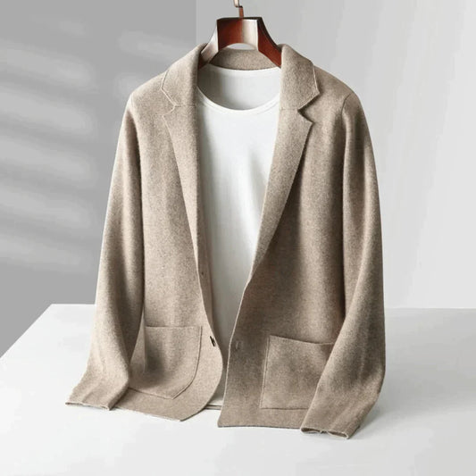 Cardigan en laine mérinos homme – Stéphane