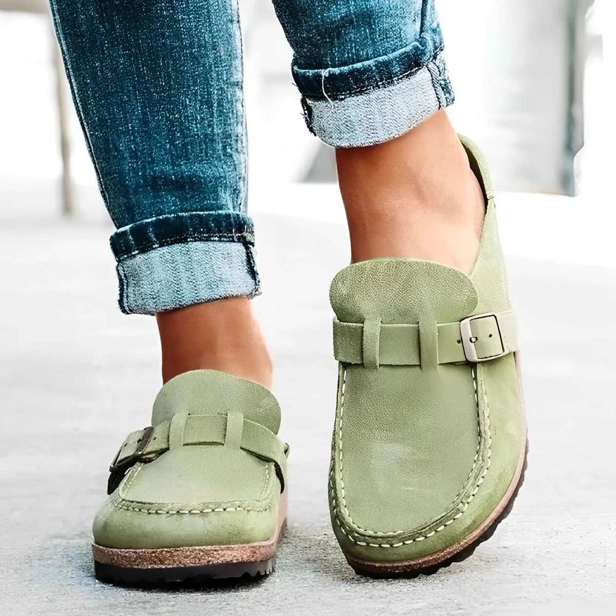 Sandales en cuir vintage – Luiz