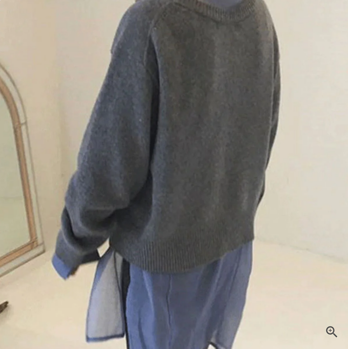 Gilet en cachemire à boutons femme – Fia