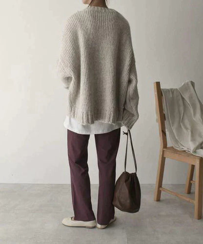 Pull oversize à poches femme – Emma