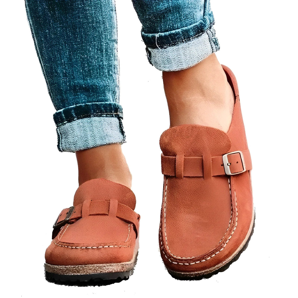Sandales en cuir vintage – Luiz