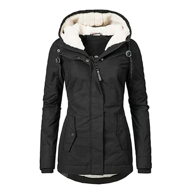 Manteau d'hiver imperméable à capuche femme – Tirza