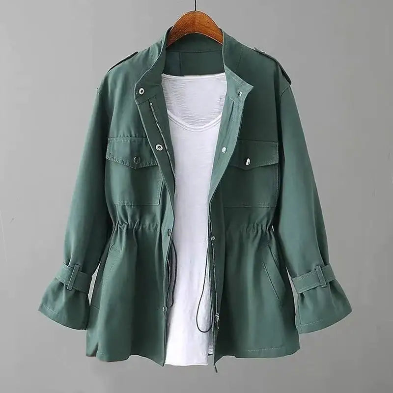 Veste cintrée col montant femme – Helena