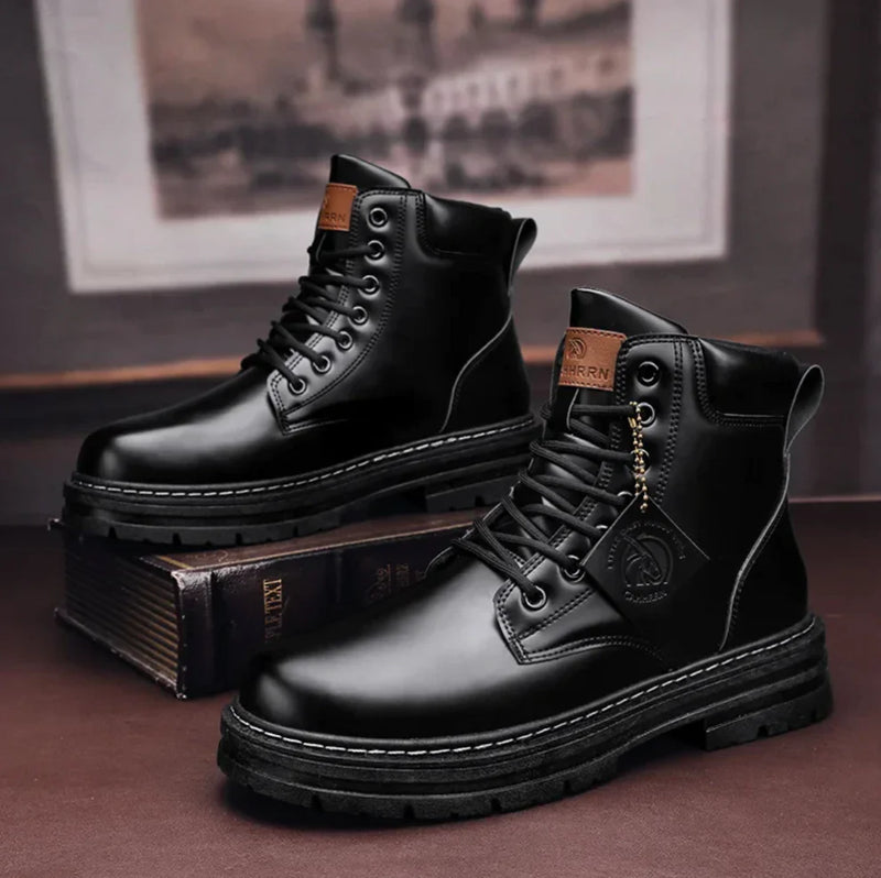 Bottes imperméables à lacets homme – Paul