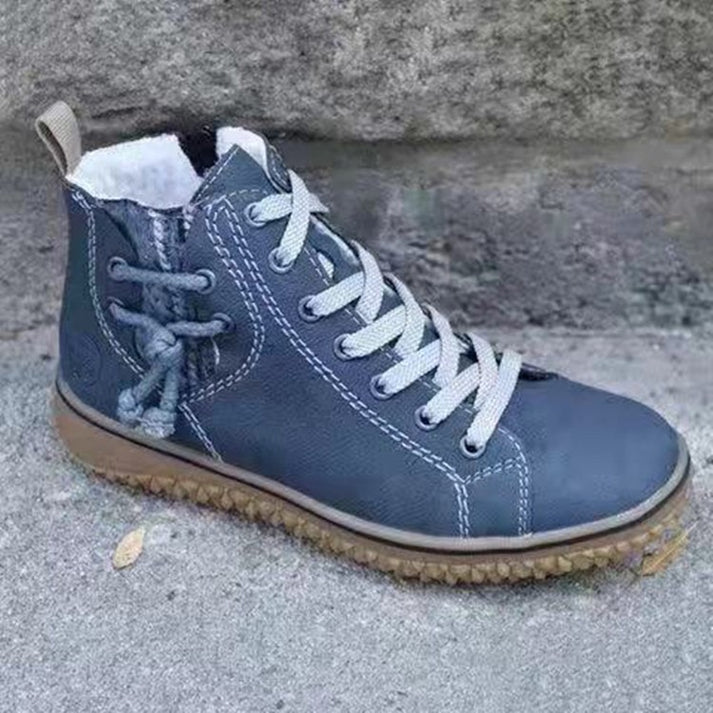 Chaussures en cuir vintage élégantes femme – Elvera
