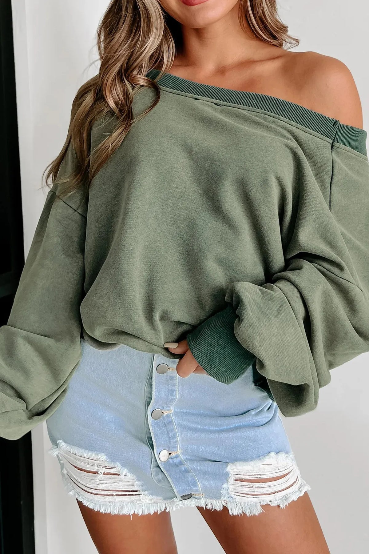 Sweat-shirt réversible femme