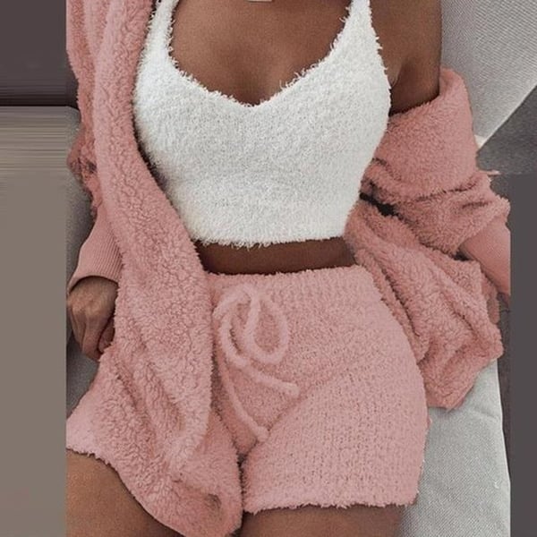 Ensemble en maille 3 pièces femme