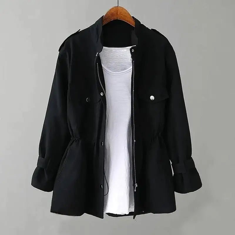 Veste cintrée col montant femme – Helena
