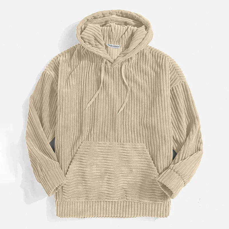 Sweat à capuche en velours