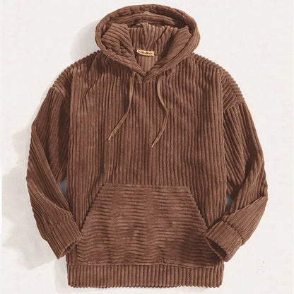 Sweat à capuche en velours