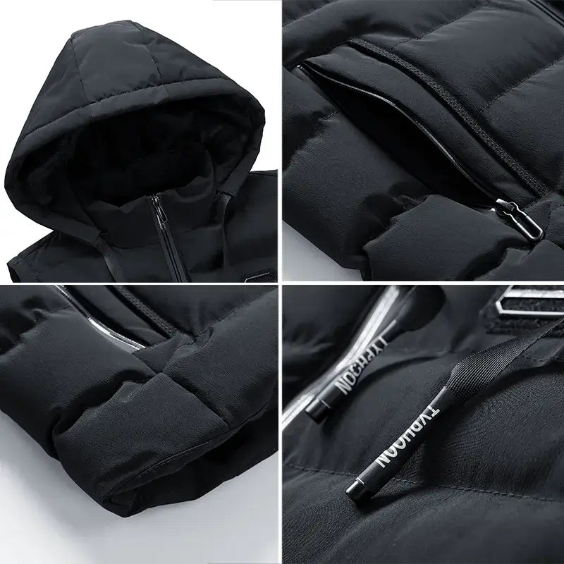 Gilet à capuche homme – ArcticTrek