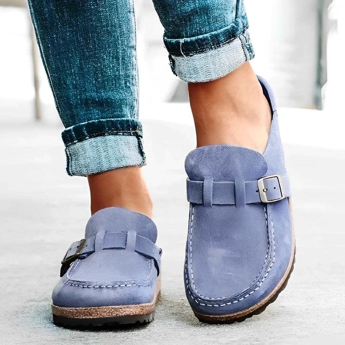 Sandales en cuir vintage – Luiz