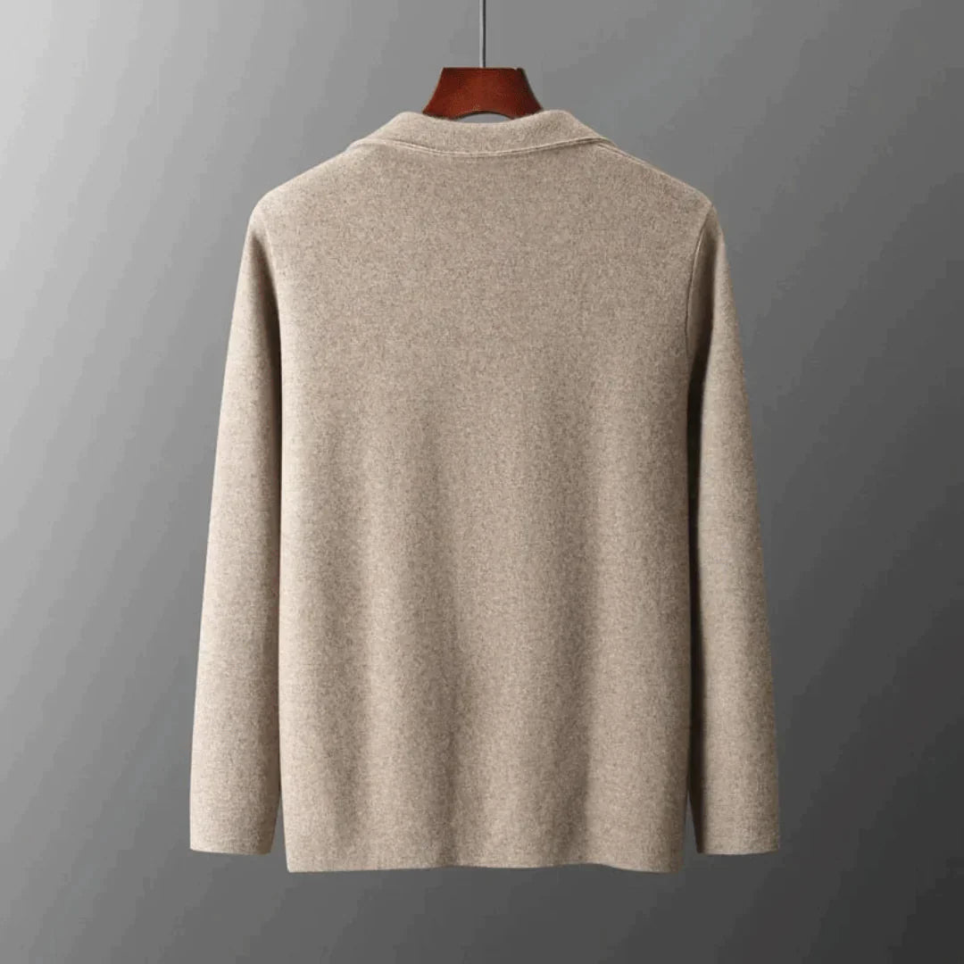 Cardigan en laine mérinos homme – Stéphane