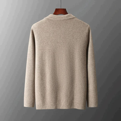 Cardigan en laine mérinos homme – Stéphane