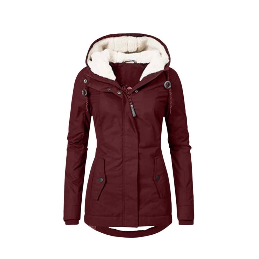 Manteau d'hiver imperméable à capuche femme – Tirza