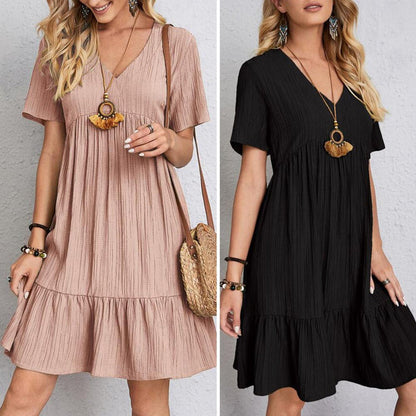 Robe ample col V femme – Julietta
