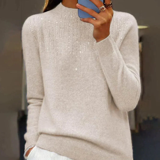 Pull col rond manches longues femme – Martina