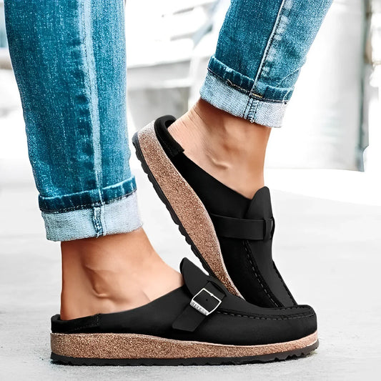 Luiz - Sandale en cuir vintage moderne