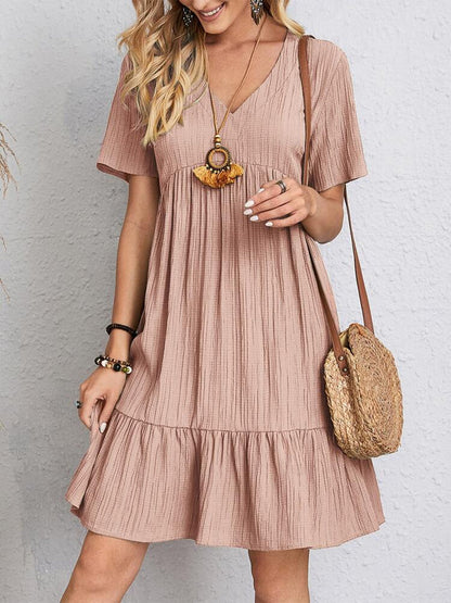 Robe ample col V femme – Julietta