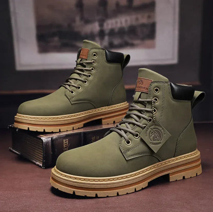 Bottes imperméables à lacets homme – Paul