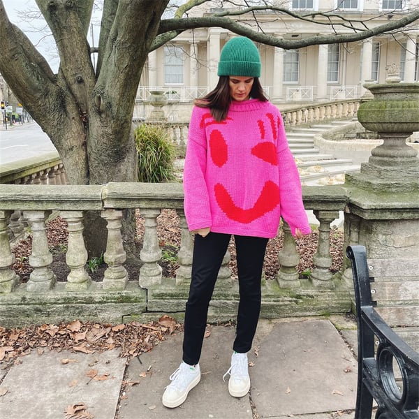 Pull en maille coloré femme – Julia