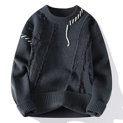 Pull col roulé homme