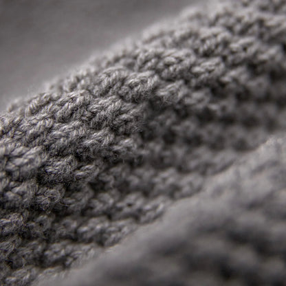 Sweat en maille demi-zip à capuche homme