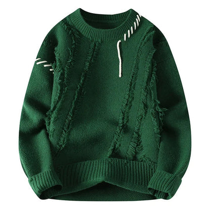 Pull col roulé homme