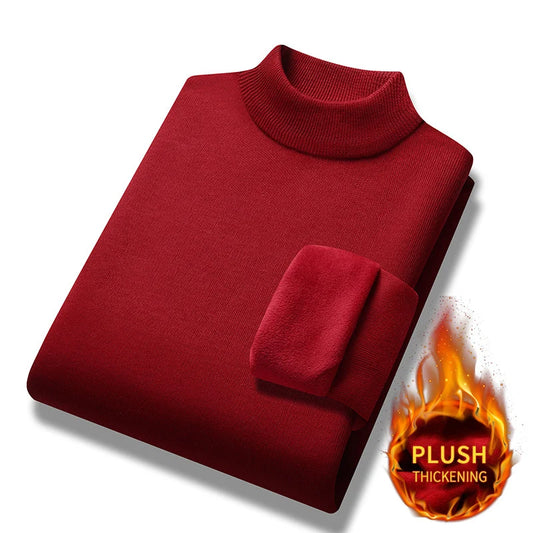 Pull col roulé d'hiver homme – George