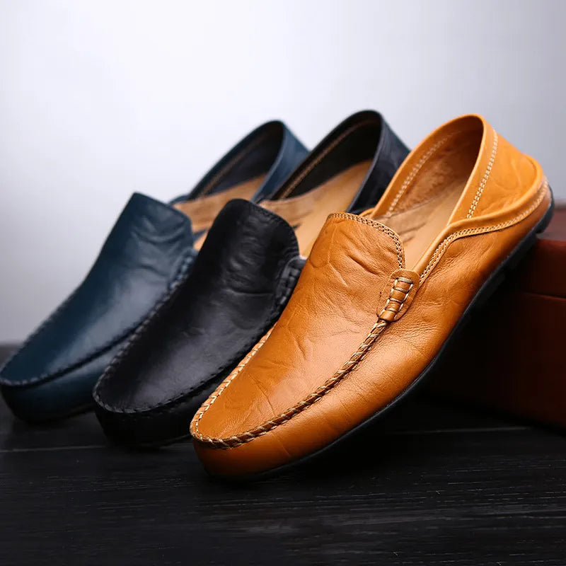 Mocassins italiens homme