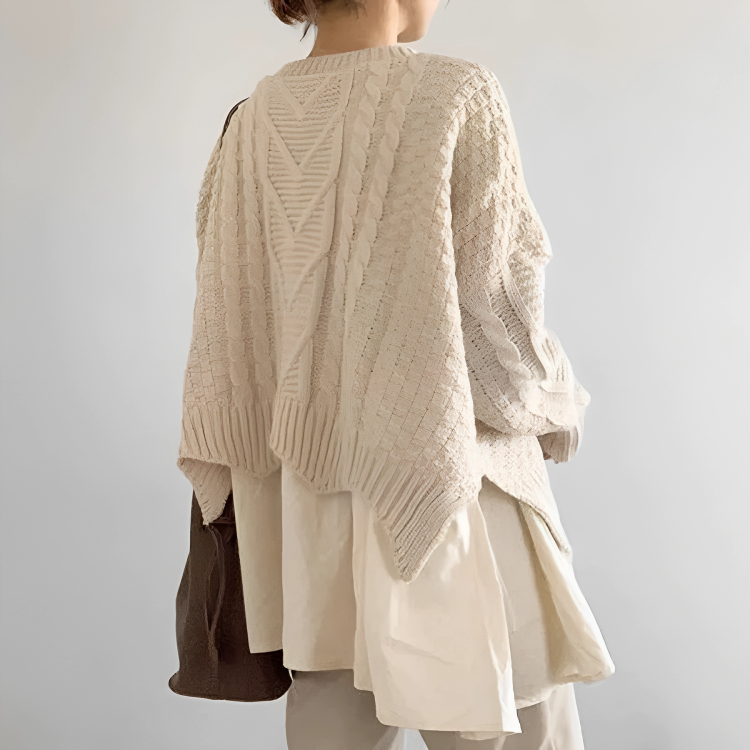 Pull col rond femme – Carla