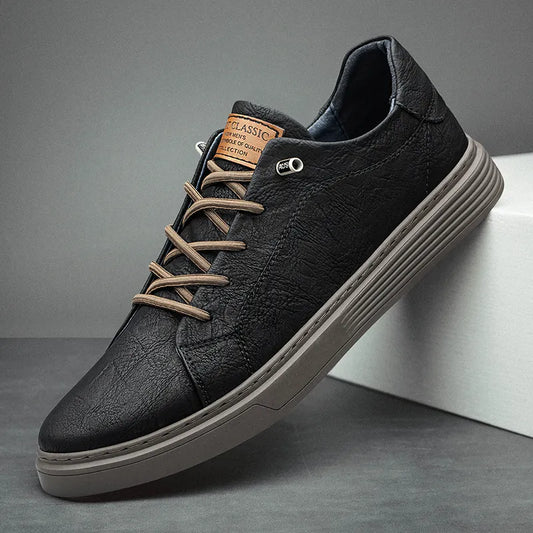 BASKETS EN CUIR OXFORDS