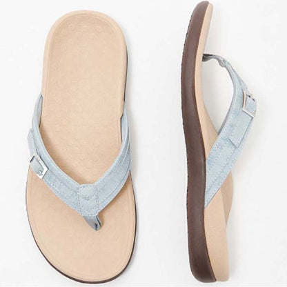Sonia™ — Sandales Orthopédiques d'été en cuir de daim