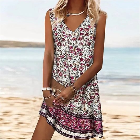 Robe courte bohème femme – Marcelle
