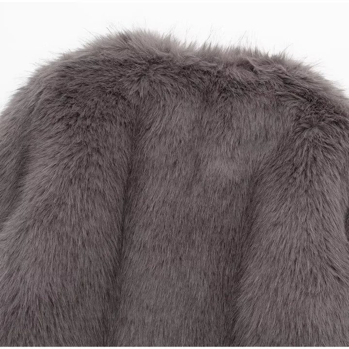 Manteau d'hiver effet fourrure femme – Elena