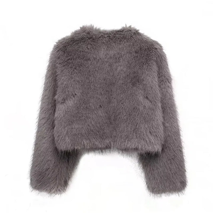 Manteau d'hiver effet fourrure femme – Elena