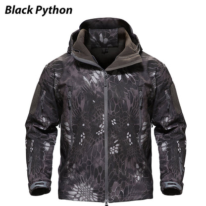 Veste thermique imperméable militaire