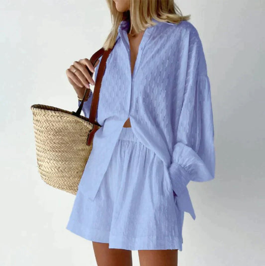 Ensemble deux pièces à motifs femme – Pamela