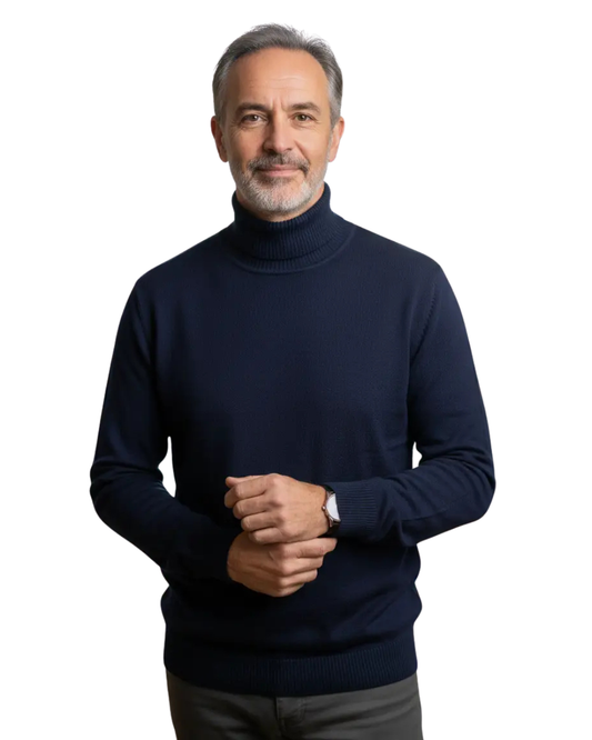 Pull col roulé en cachemire – Monte Carlo