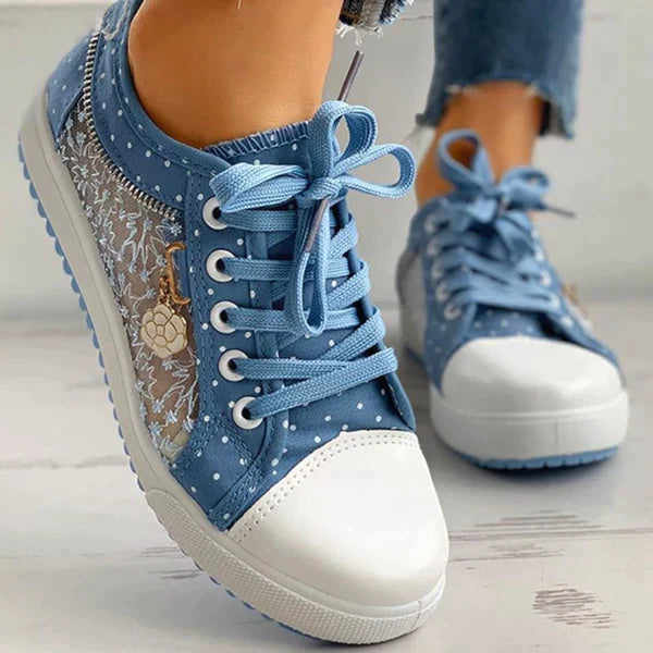 Chaussures tressées style Bali femme
