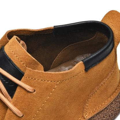 Bottes en cuir et daim homme